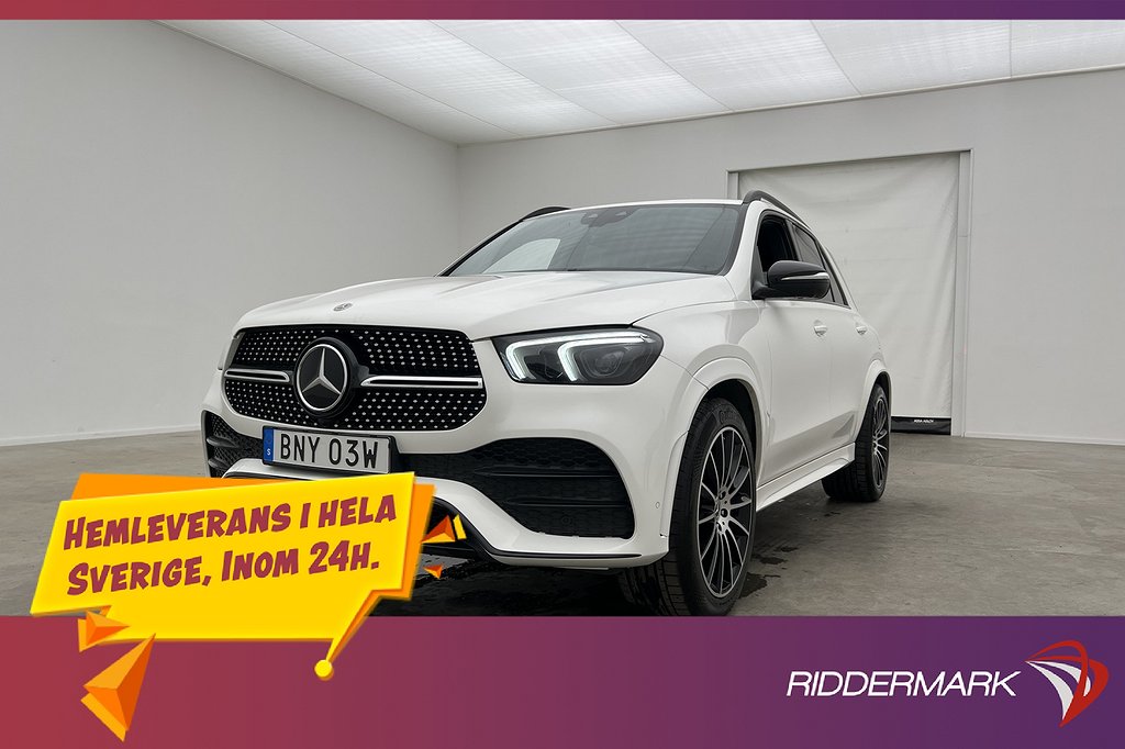 Mercedes-Benz GLE 350 de 4M AMG Night Värmare Burm Wide 360°