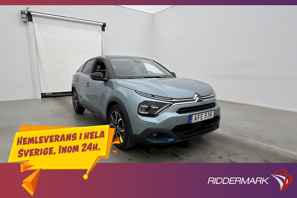 Citroën C4 ë-136hk Shine Exclusive Pano Skinn Kamera HUD