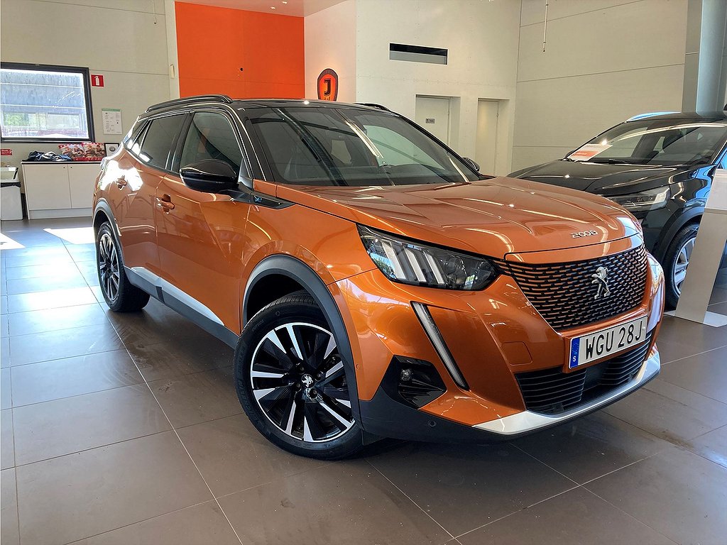 Peugeot E-2008 GT Pack 50kWh 136hk Aut – B-KAMERA,CARPLAY,NAVI
