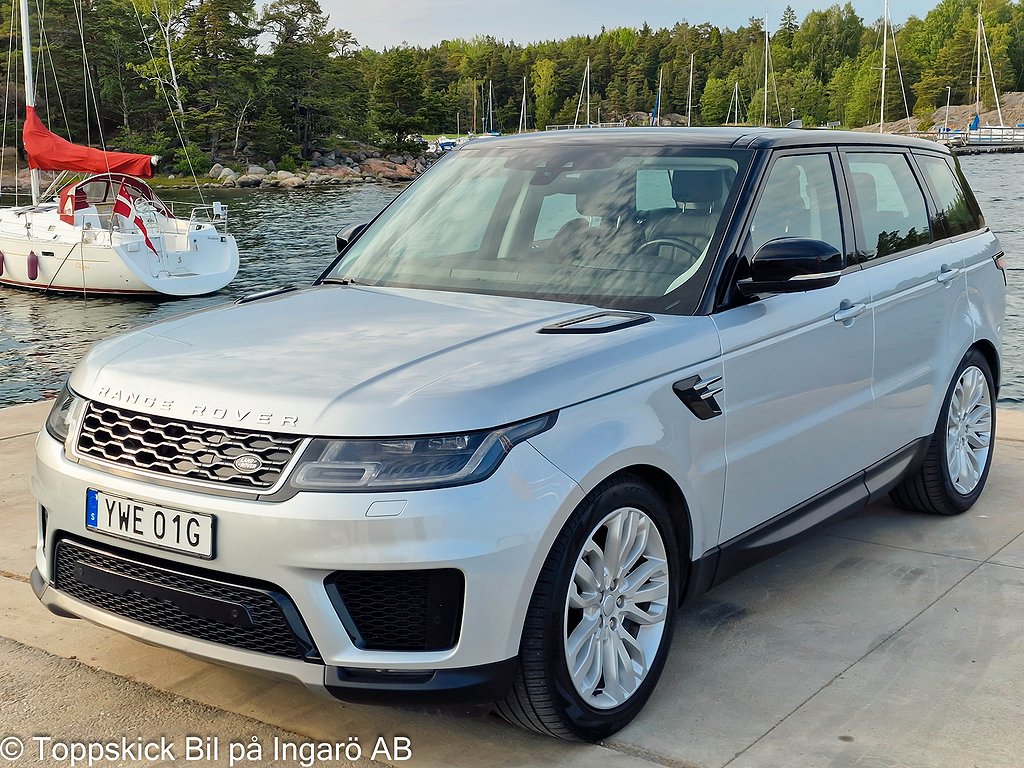 Land Rover Range Rover Sport P400e 1äg Nyserv 12mån garanti