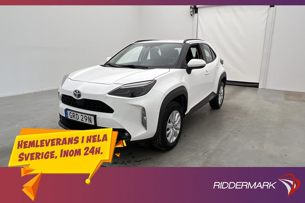 Toyota Yaris Cross Hybrid e-CVT 116hk Active Kamera Sensorer