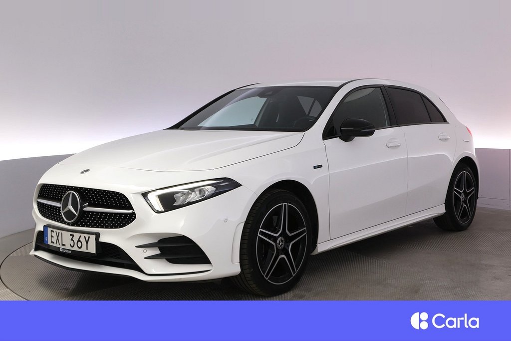 Mercedes-Benz A 250e AMG Värmare Kamera Cockpit Navi