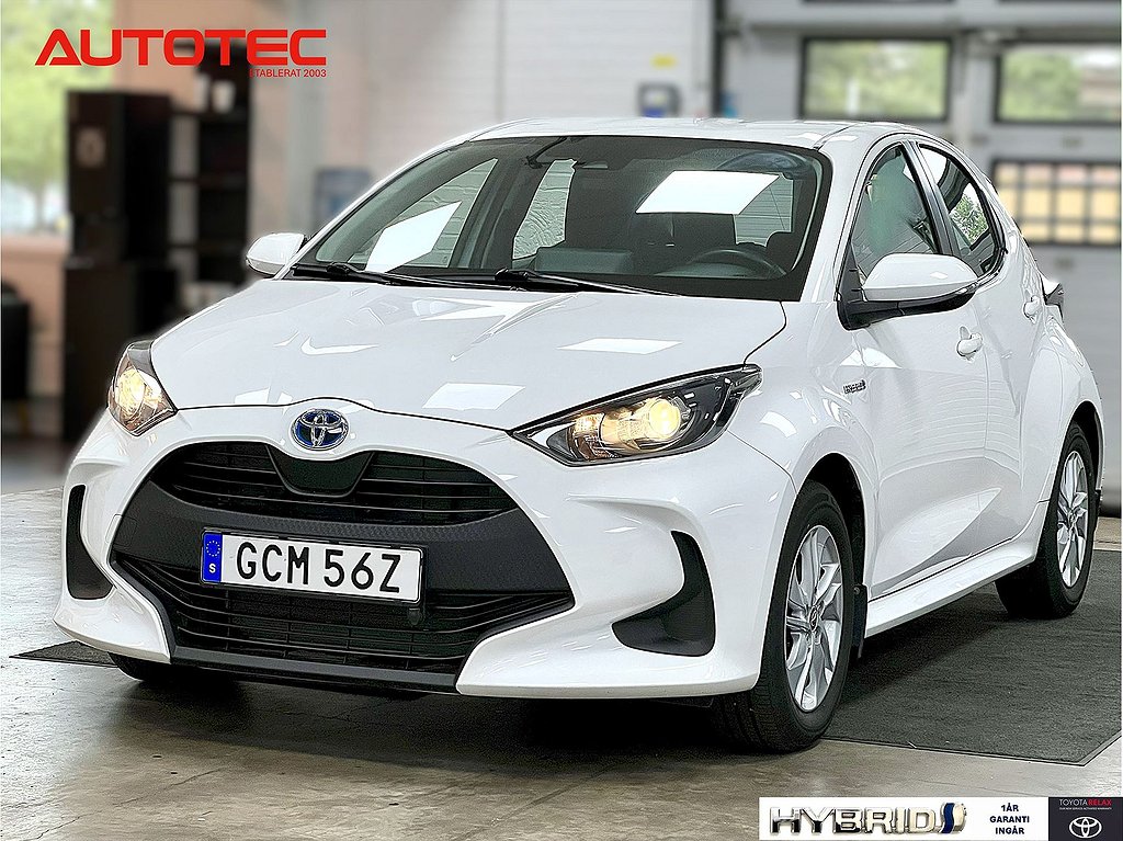 Toyota Yaris Hybrid CVT, 116hk, 2020, 1År garanti