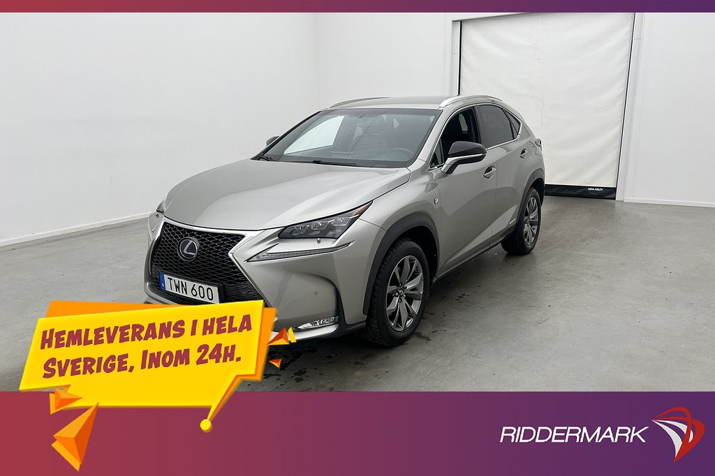 Lexus NX 300h AWD 2.5 197hk F Sport Kamera Navi Drag 1-Bruk