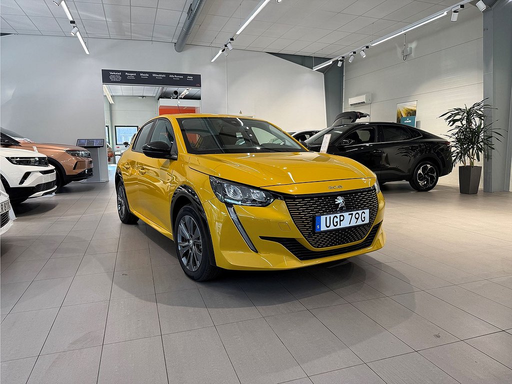 Peugeot E-208 Active Pack 50kWh 136hk Aut – P-SENSOR BAK
