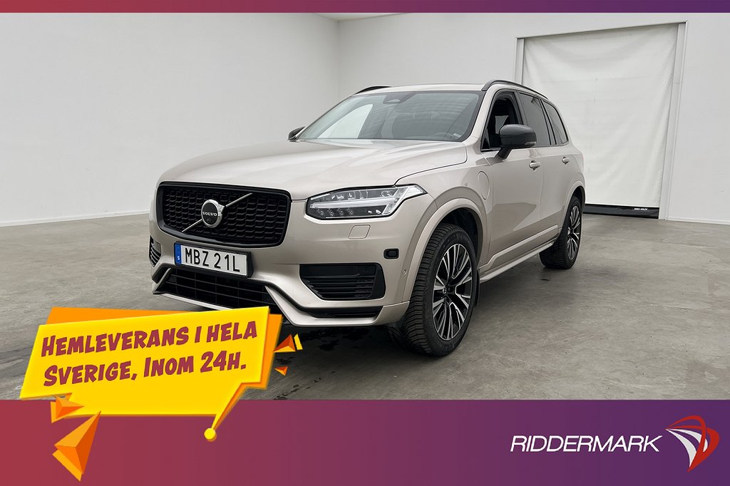 Volvo XC90 Recharge T8 AWD Ultimate Dark 7-Sit Pano H/K Drag