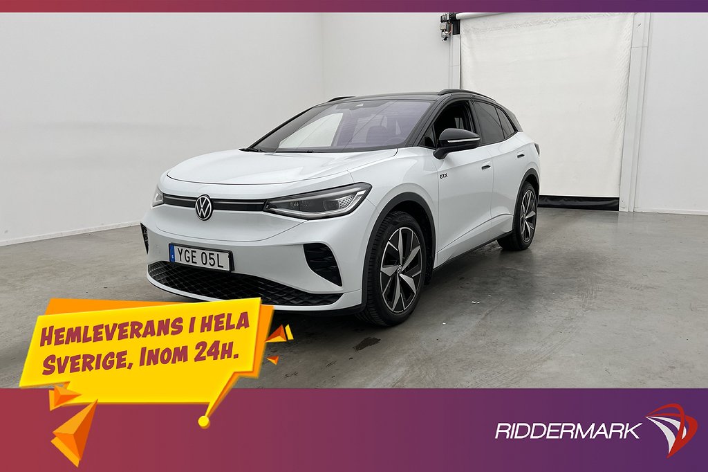 Volkswagen ID.4 GTX Värmare Navi Halvskinn Dragkrok MOMS