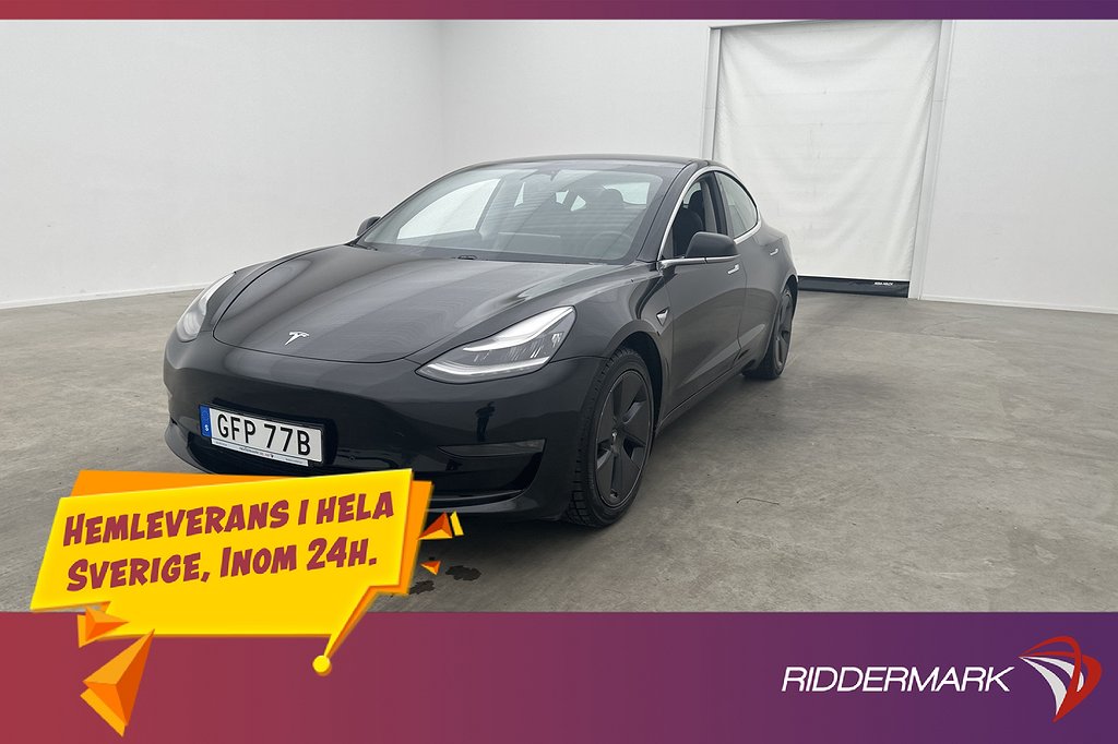 Tesla Model 3 Long Range AWD Autopilot Svensksåld
