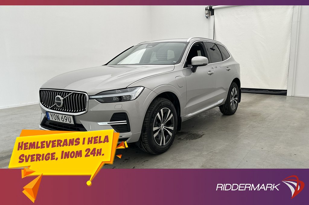 Volvo XC60 Recharge T6 Core Bright Pano Drag Värmare Kamera