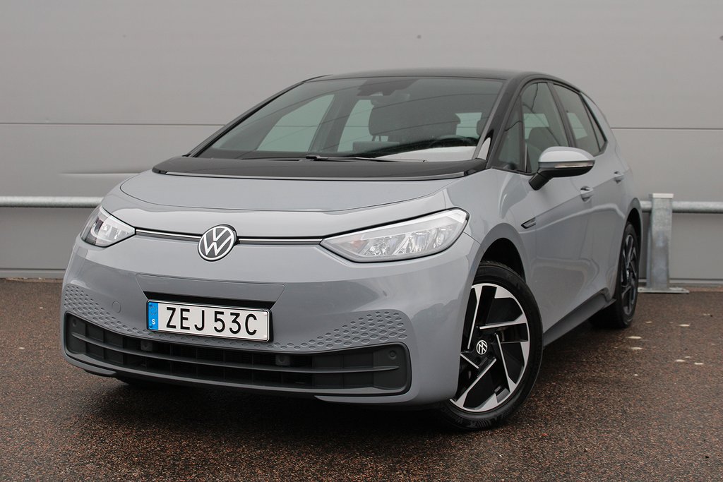 Volkswagen ID.3 Pro Performance 204hk Moms Låga mil