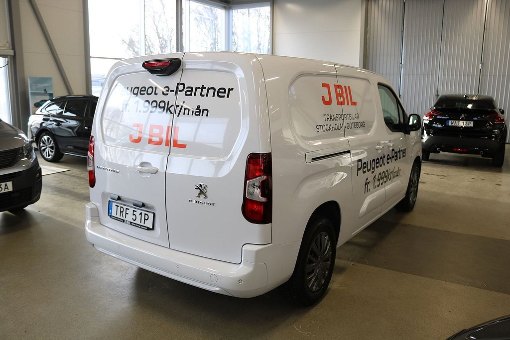 Peugeot e-Partner PRO+ Electric 50kWh L2 – DEMO