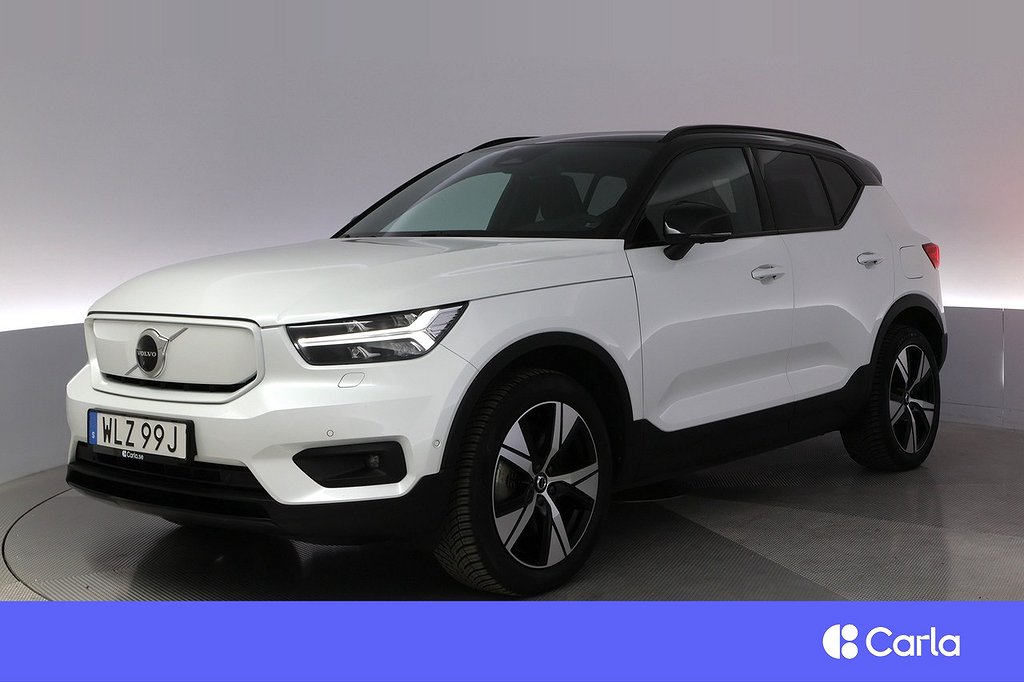Volvo XC40 P6 Recharge Pro Pano 360 HK BLIS Elstol Drag