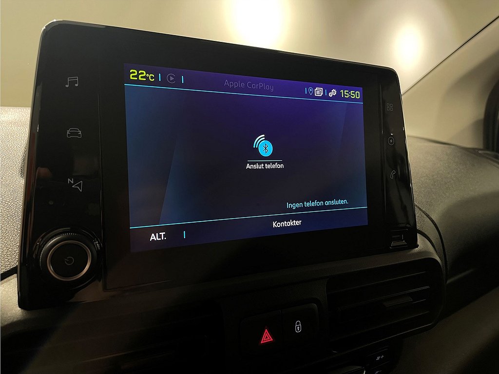 Peugeot e-Partner PRO+ 50kWh 136hk Aut L1 – B-KAMERA, NAVI