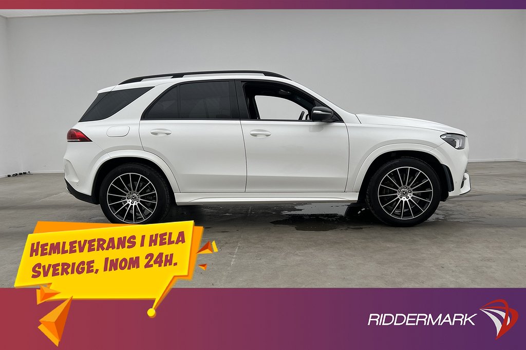 Mercedes-Benz GLE 350 de 4M AMG Night Wide Burm Värmare 360°