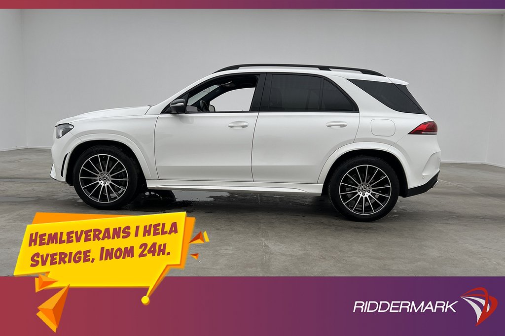 Mercedes-Benz GLE 350 de 4M AMG Night Wide Burm Värmare 360°