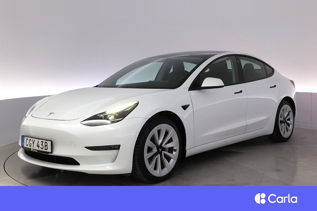 Tesla Model 3 Long Range AWD Refresh AP 19″ Pano