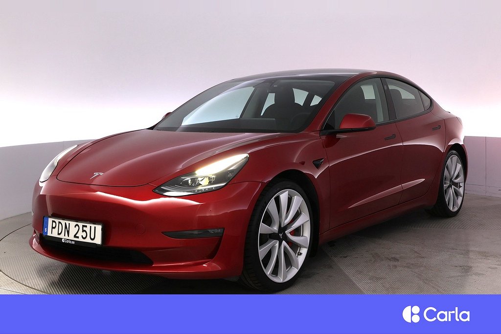 Tesla Model 3 Performance AWD Refresh Autopilot Panorama