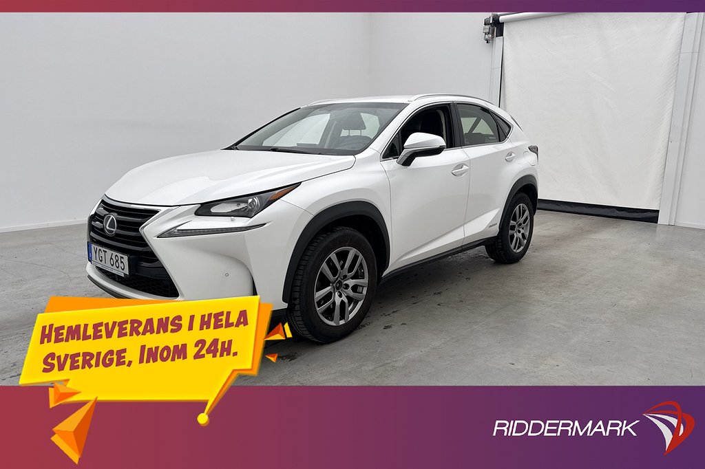 Lexus NX 300h AWD 197hk Business Line Drag M/K-värm Kamera