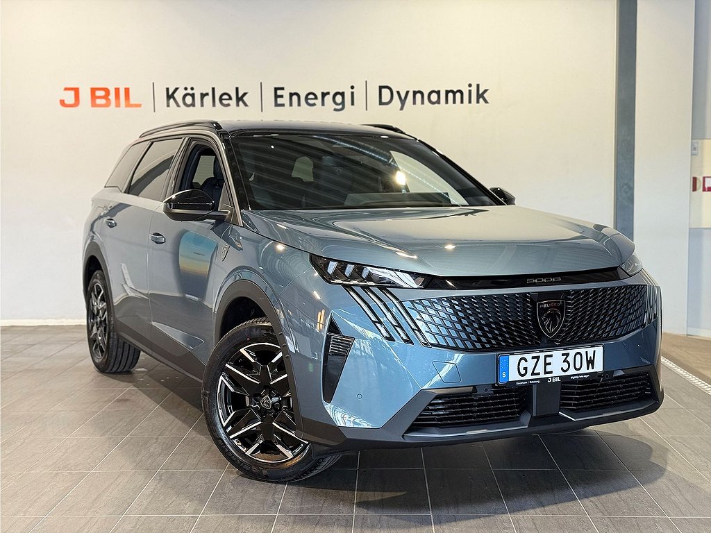 Peugeot 5008 GT Hybrid e-DSC 145hk Aut – 7-SITS, B-KAMERA,NAVI