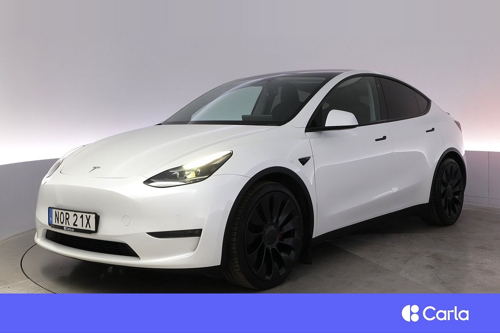 Tesla Model Y Performance AWD Autopilot Panorama