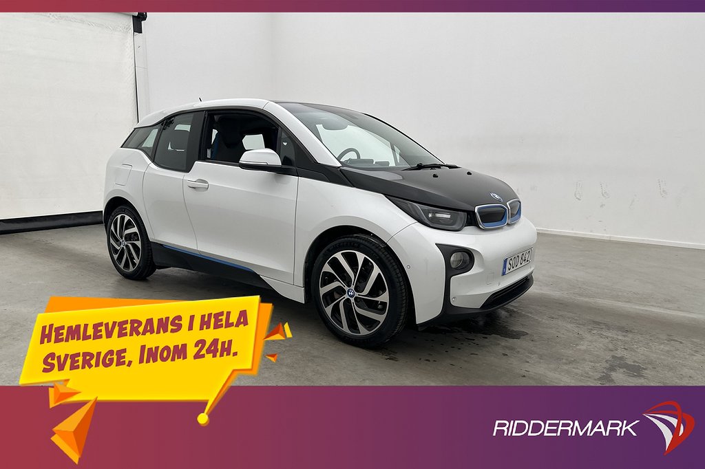 BMW i3 60 Ah Comfort Kamera Navi Värmepump Keyless