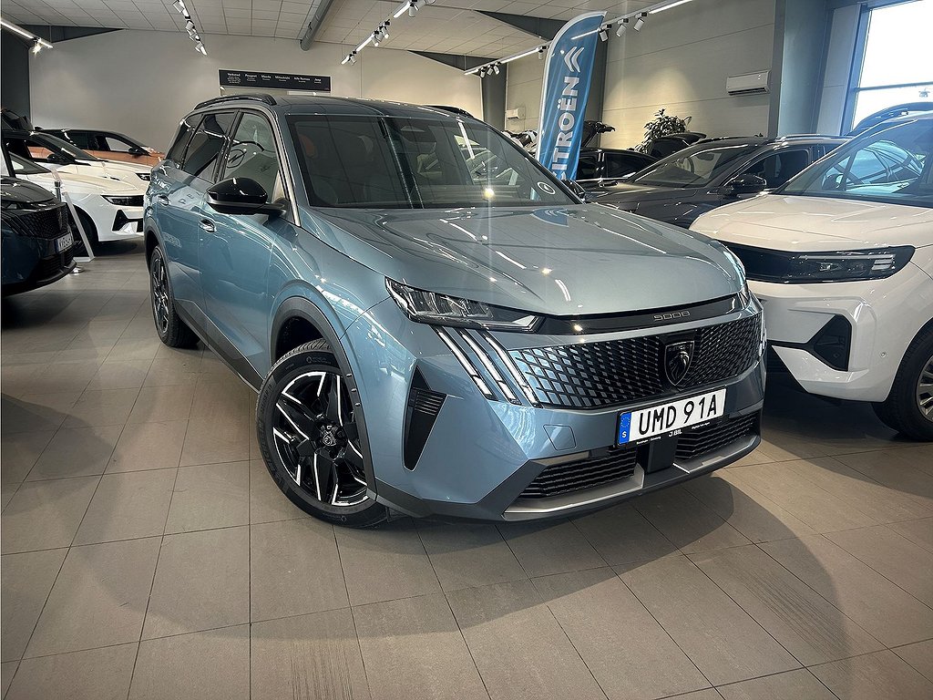 Peugeot 5008 Allure Hybrid e-DSC 145hk Aut – 7-SITS, B-KAMERA, CARPLAY