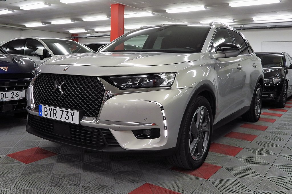 DS 7 Crossback E-Tense 225 EAT Plug-in Värmare 224hk 2022 360° kamera