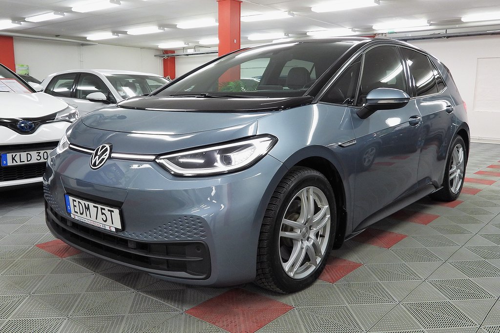 Volkswagen ID.3 Pro S 82 kWh CCS HUD S&V Hjul Long Range Kamera