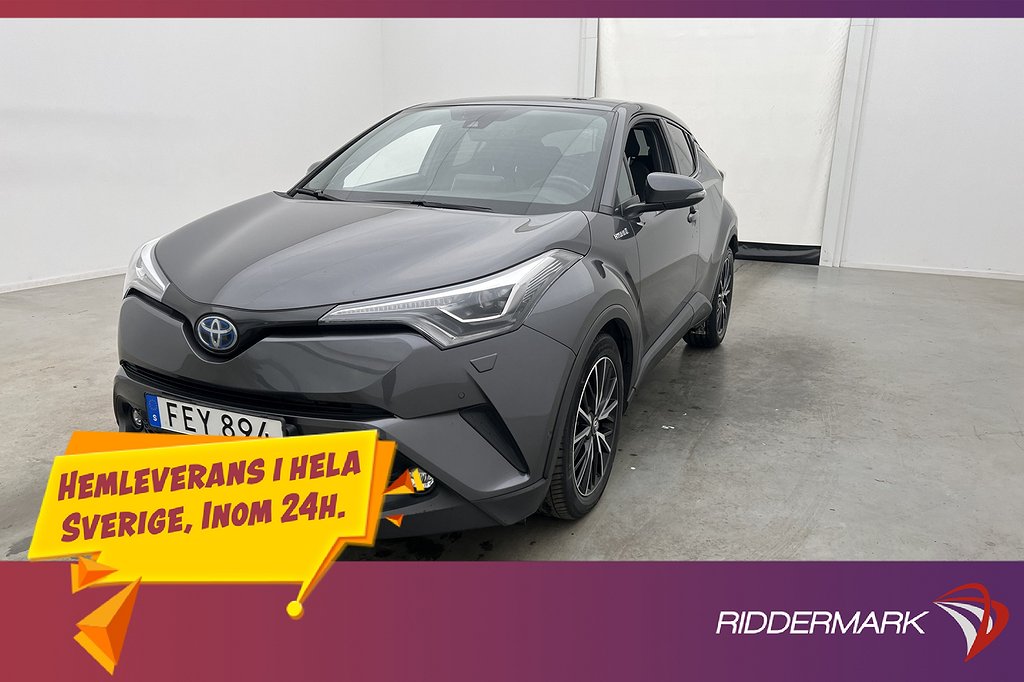 Toyota C-HR Hybrid 122hk Executive JBL Skinn Kamera Sensorer