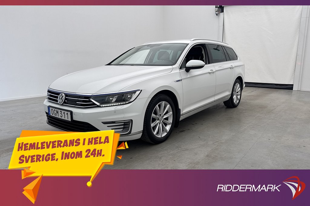 Volkswagen Passat 1.4 TSI GTE 218hk Drag Kamera CarPlay