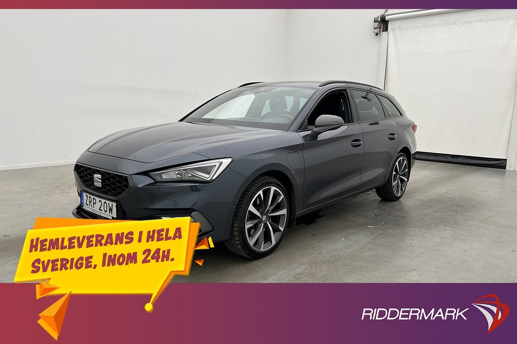 Seat Leon ST e-Hybrid 204hk FR Kamera Sensorer Navi CarPlay