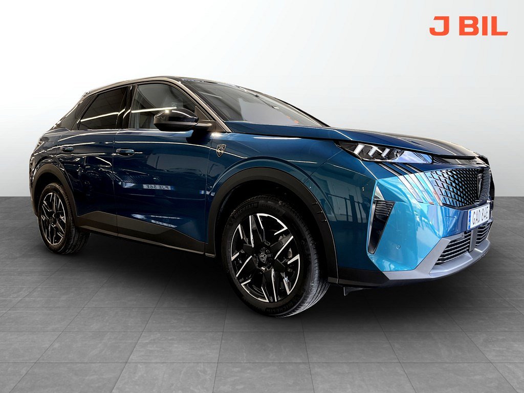 Peugeot 3008 GT Hybrid 145hk Aut – B-KAMERA, RATTVÄRME