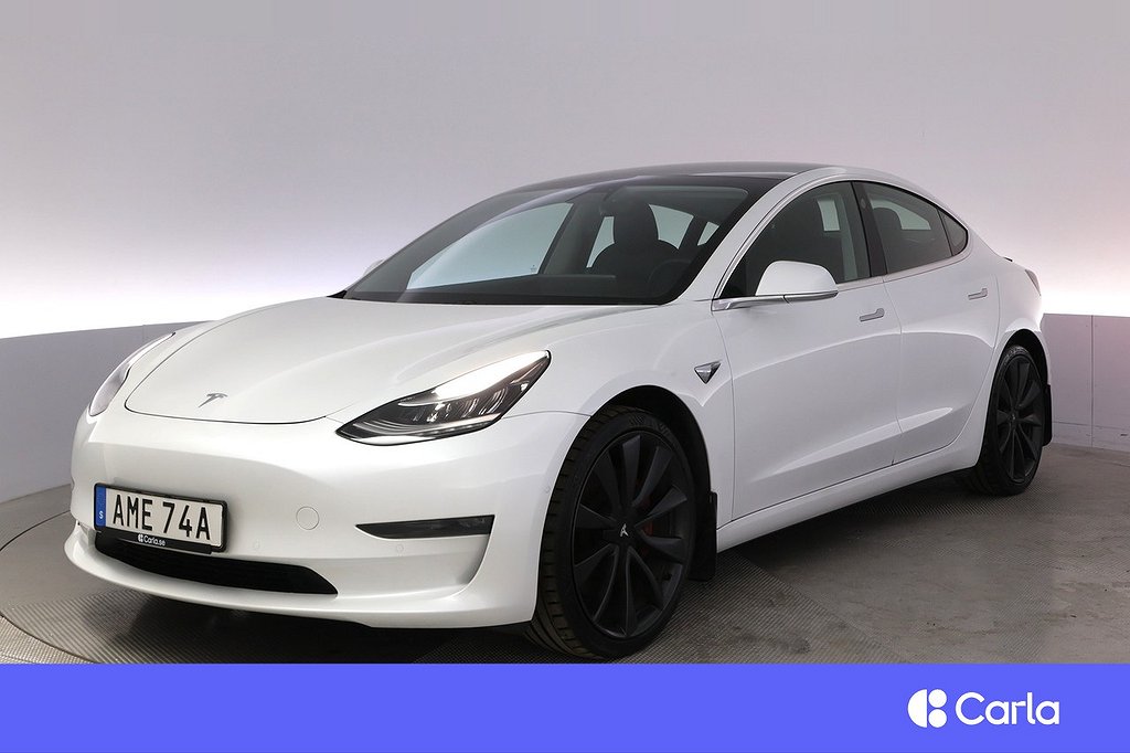 Tesla Model 3 Performance AWD Autopilot Panorama