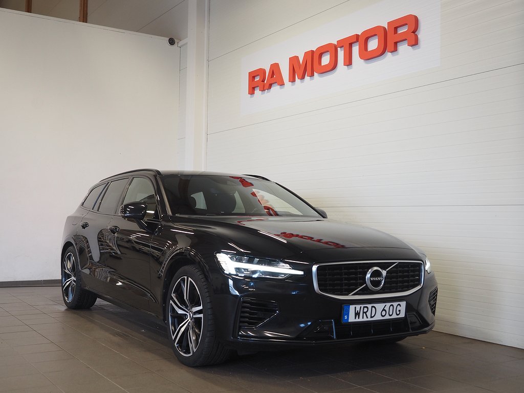 Volvo V60 T8 AWD 392hk Geartronic R-Design | Drag | Skinn |