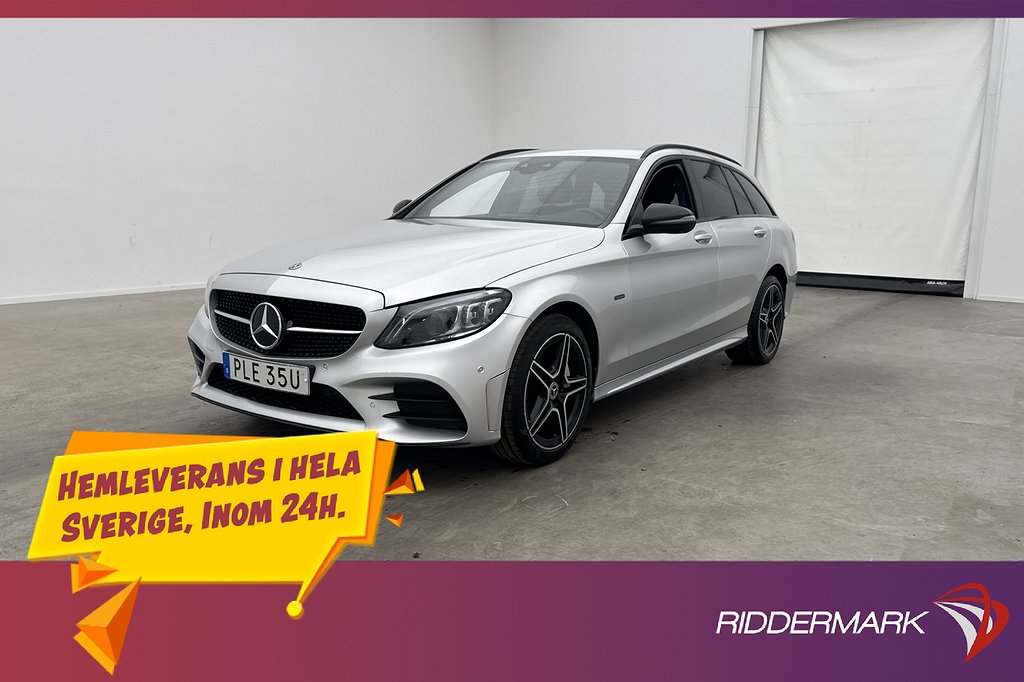 Mercedes-Benz C 300 T de AMG Night Edt Värm Cockpit Dragkrok