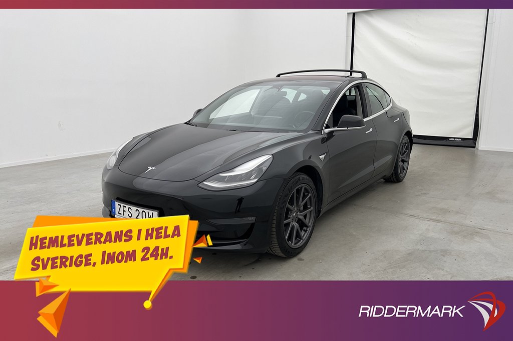 Tesla Model 3 Long Range AWD FSD Svensksåld MOMS