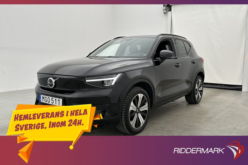 Volvo XC40 Recharge Single Motor Core Värmare Kamera Drag