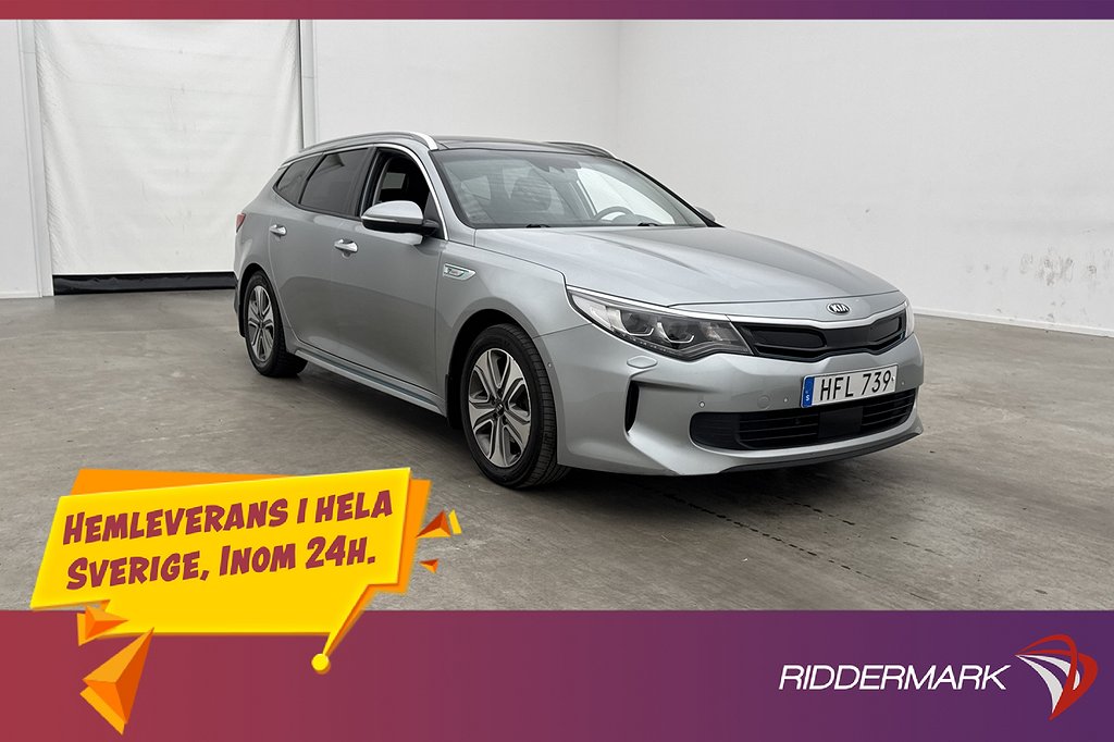 Kia Optima Plug in Hybrid Advance Plus 2 H/K Pano B-Kam Drag