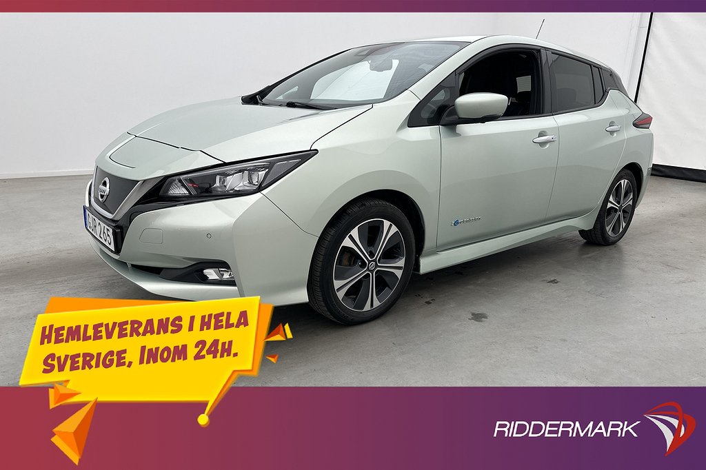 Nissan Leaf 150hk N-Connecta 360° Navi Rattvärme
