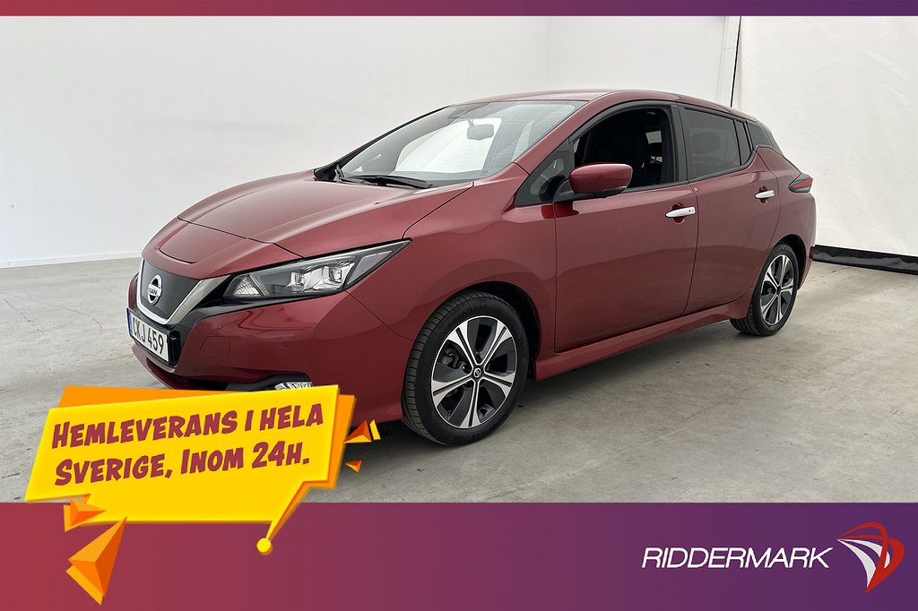Nissan Leaf N-Connecta 360° Kamera Navi Rattvärme