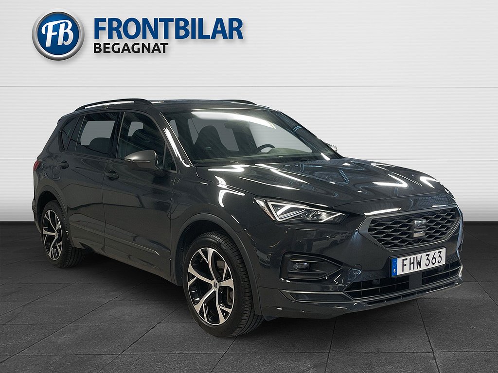 Seat Tarraco PHEV FR/B-kam/Navi/El-stol/Dragkrok/Full Link/