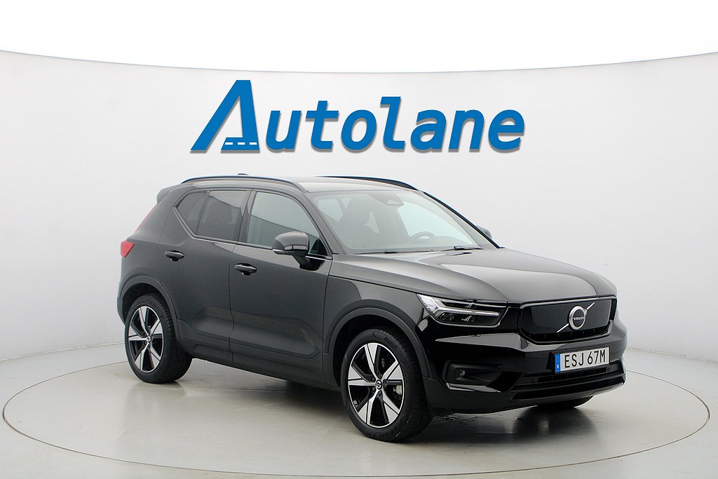Volvo XC40 P8 AWD Recharge Dragkrok, Kamera, MOMS 408hk