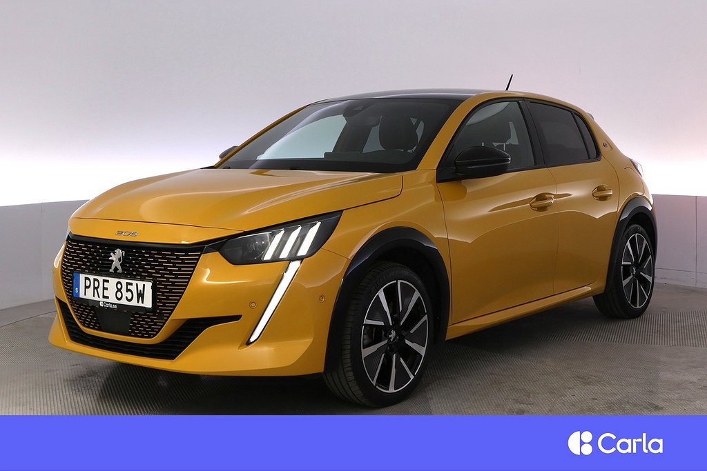 Peugeot E-208 GT Pack Kamera Adap.Fart Värmare V-Hjul
