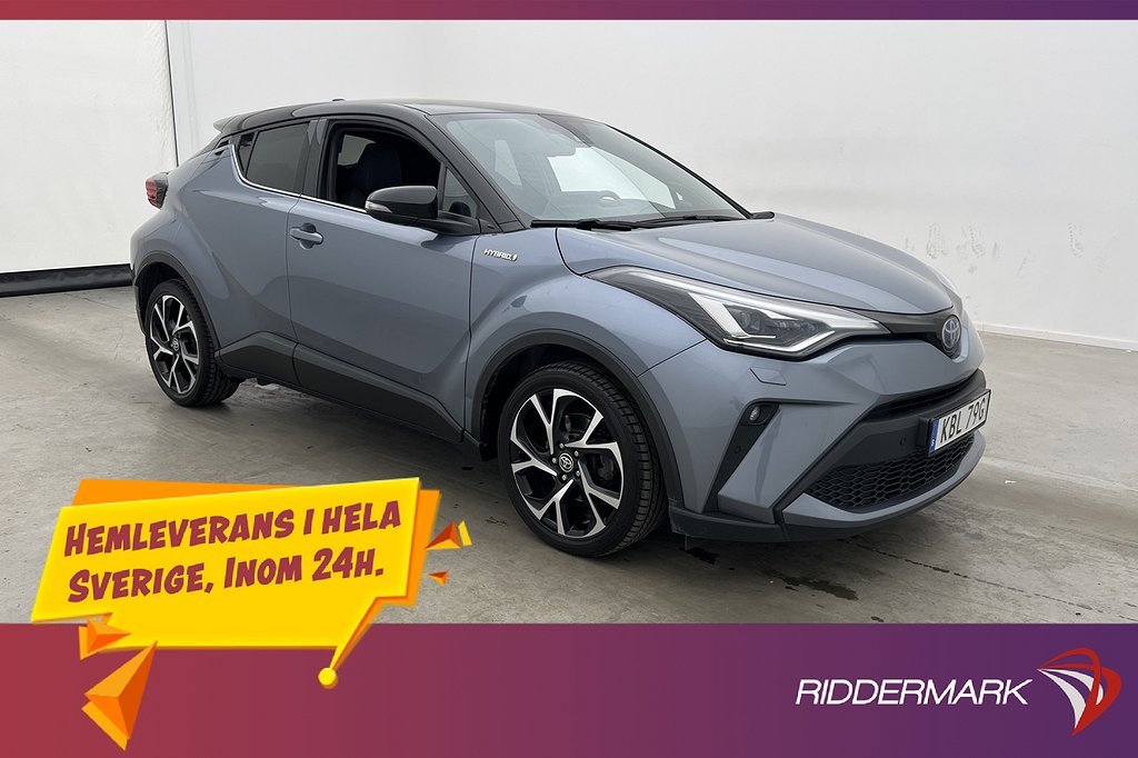 Toyota C-HR Hybrid 184hk X-Edition JBL Kamera Navi 2-Brukare