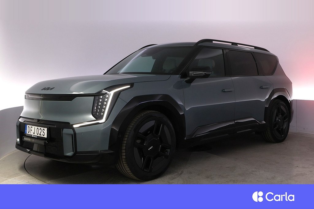 Kia EV9 AWD GT-Line Pano Elstol 7-sits Meridian Drag