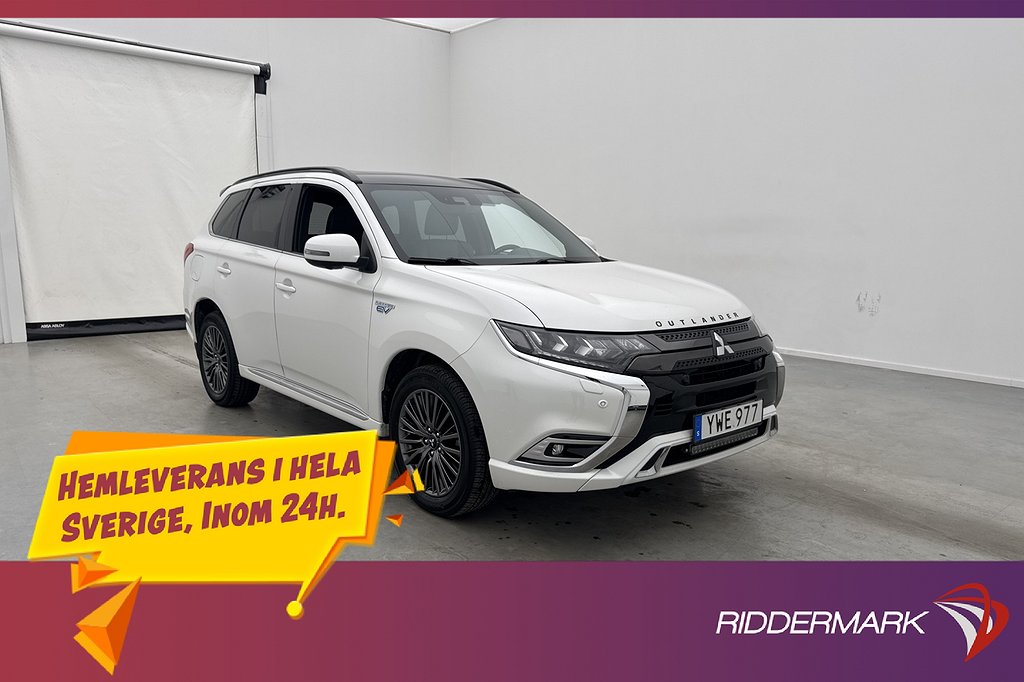Mitsubishi Outlander AWD PHEV 224hk S-Edition Pano BLIS 360°