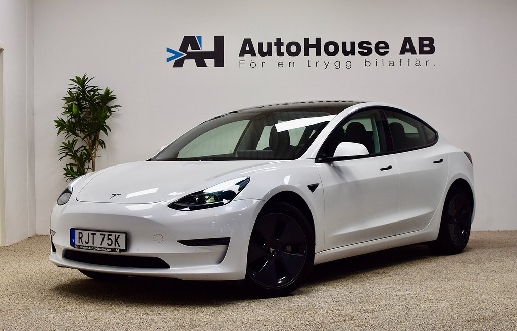 Tesla Model 3 Long Range AWD Facelift Svensksåld Leasebar