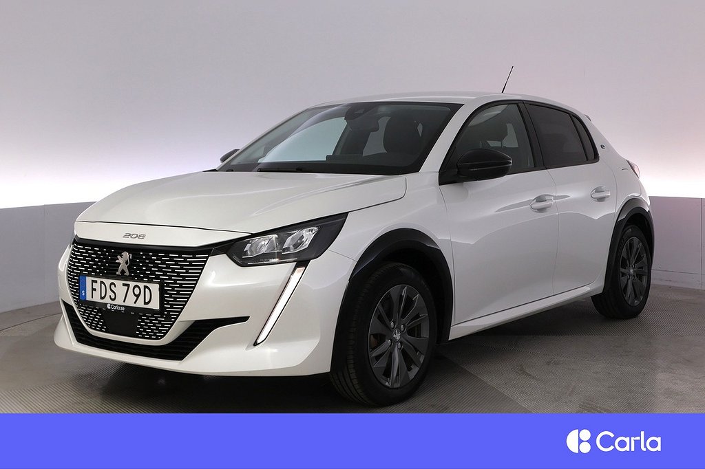 Peugeot E-208 Allure pack Kamera Tonade Rutor Farthållare
