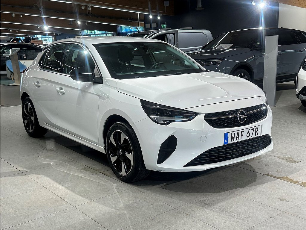 Opel Corsa-e D&T 50kWh 136hk Aut – B-KAMERA,CARPLAY,RATTVÄRME