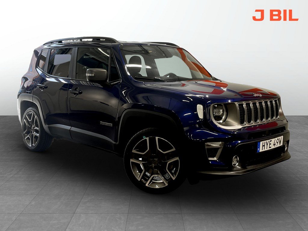 Jeep Renegade Limited Phev 4xe 190hk Aut AWD – B-KAMERA, P-SENSORER